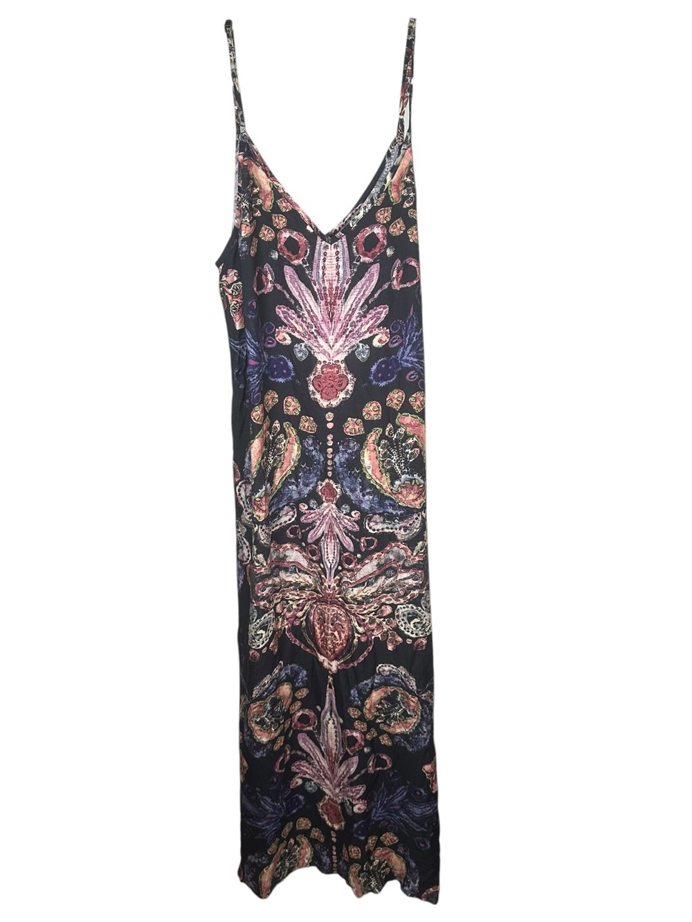 Natural Life Gracie Slip Dress Hippie Boho Festival Maxi Beach Whimsical L NWT - Picture 5 of 13